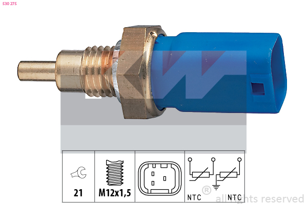 Senzor,temperatura lichid de racire 530 275 KW